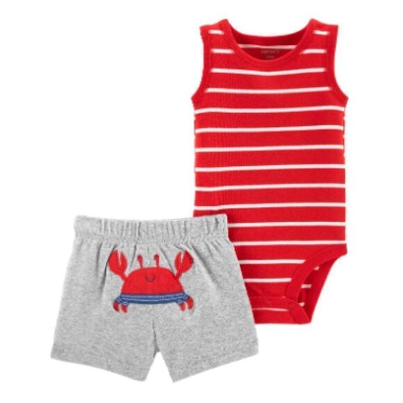Carter's Baby Bodysuit and Shorts Set - Picture 1 of 2